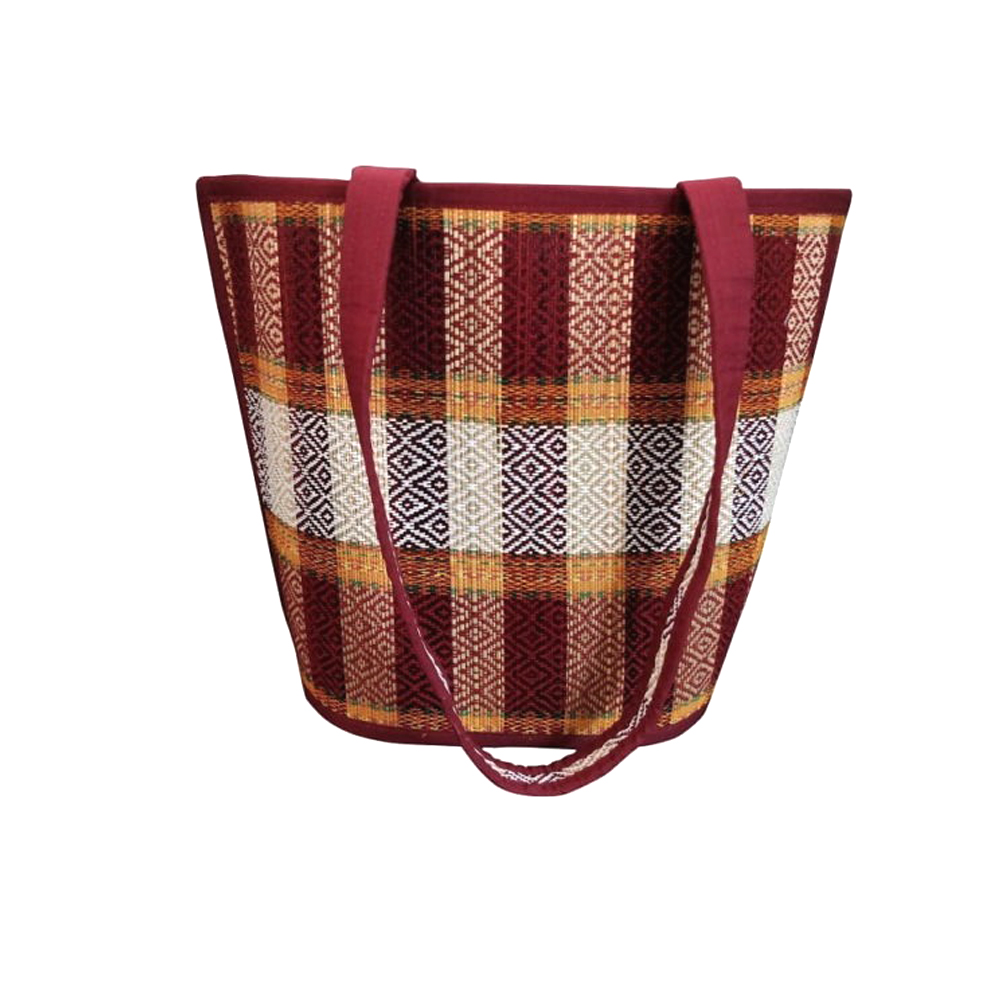 🍂 Artisanal Madurkati Harvest Tote Bag - Handwoven & Eco-Chic