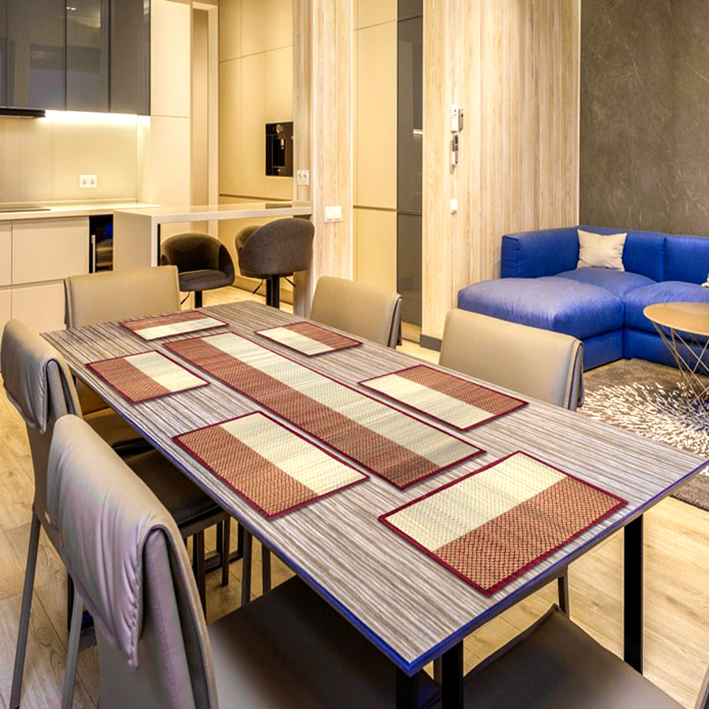 Classic Madurkati Dining Set (7-Piece) - Two-Tone Elegance