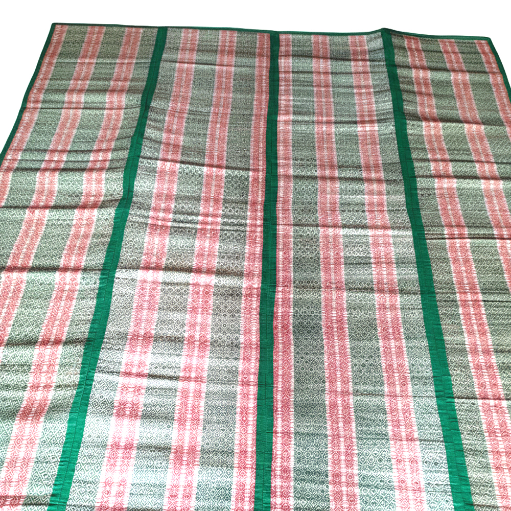 Utility Plaid Pattern Foldable Floor Mat (4-Fold)  | 7 Feet x 6 Feet - View 3