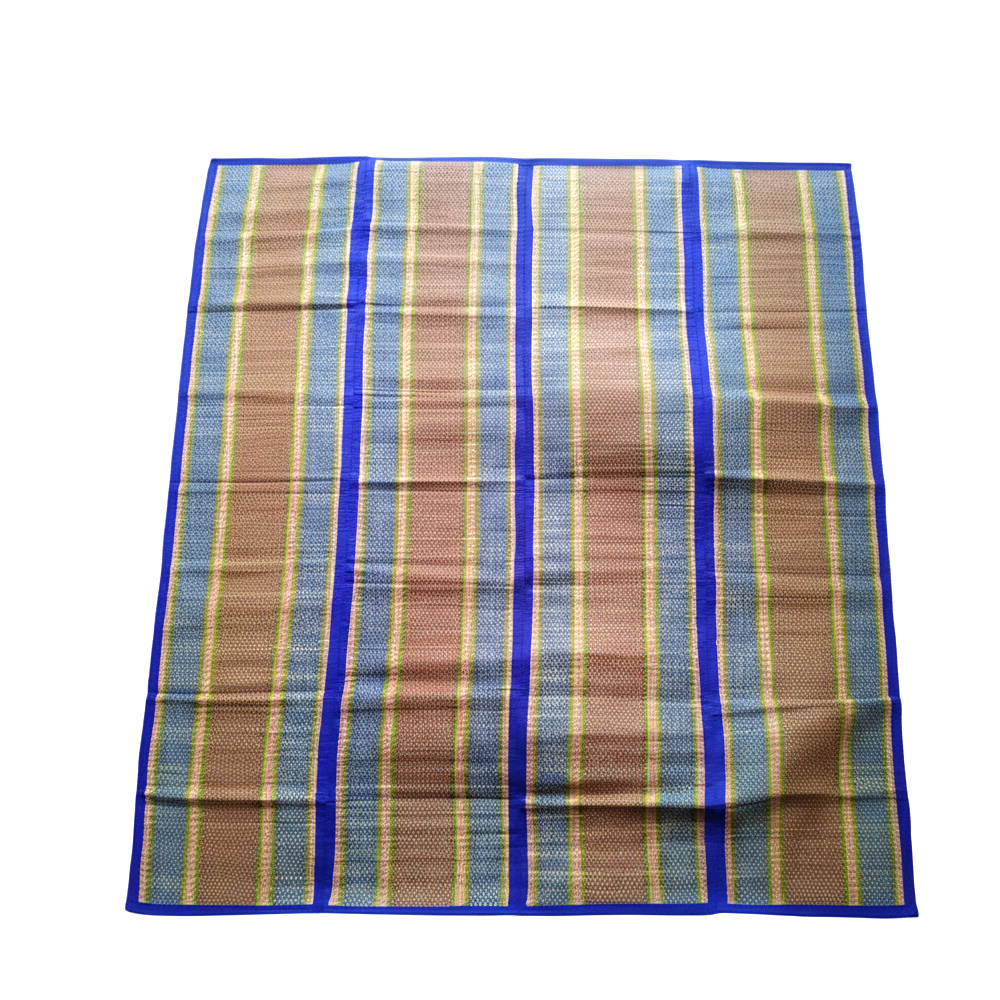 Vibrant Striped Utility Mat - Extra Portable 4-Fold Design | 7 Feet x 6 Feet