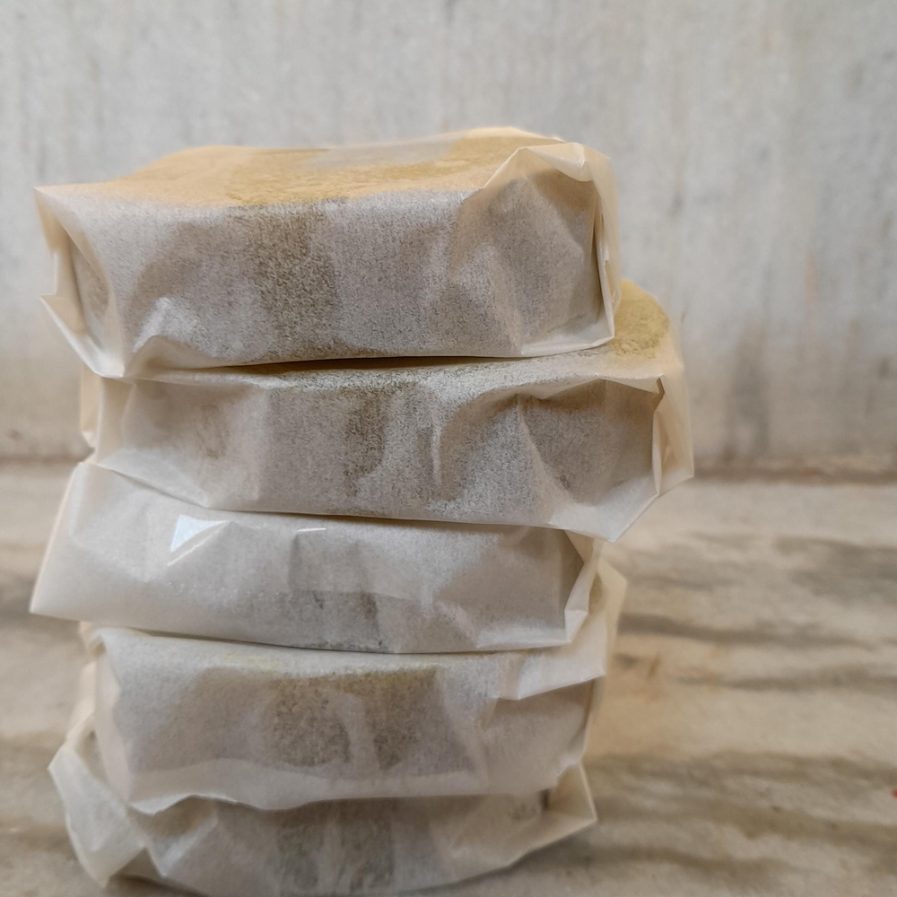 Handcrafted Botanical Soap Collection | Set of 5 | Charcoal + Aloe Vera+  Turmeric + Sandal +Neem - View 5