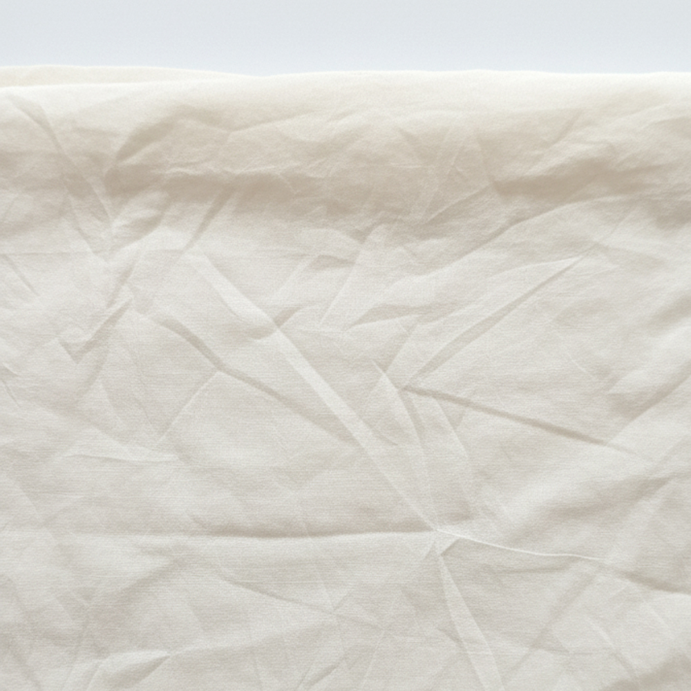 Premium 100% Pure Raw Silk Fabric Roll (13 Meter) | Natural Undyed Ivory | Perfect for Custom Garments - View 3